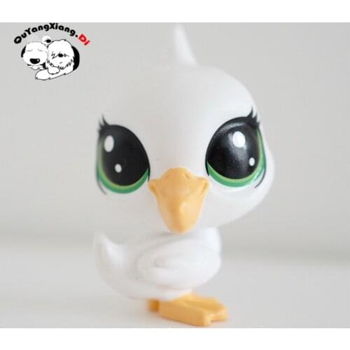 CW048 Pet Shop Animal White ducks doll action Figure