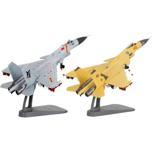 1/100 Scale Navy Army China J-15 Similar Russia Su33 Fighting Falcon Airplane Models Adult Children Toys Military Collect Gifts