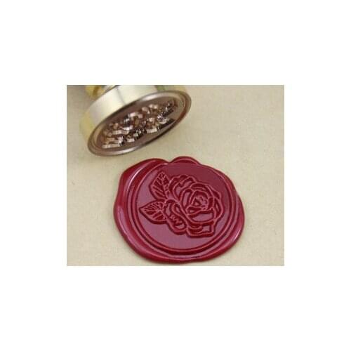 Rose flower Wax Seal Stamp