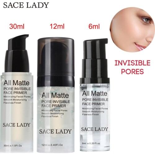 Magic Invisible Pore Makeup Primer Pores Disappear Face Oil-control Make Up Base Contains Vitamin A,C,E for Optimum Skin Health