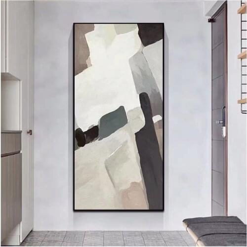 Simple Wall Art Handmade Oil Painting Home Decoration Abstract Gold Foil Art On Canvas 100% Hand Painted Artwork For Room