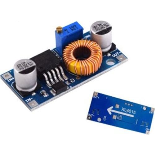 50pcs DCDC XL4015 adjustable buck module 4 ~ 38V high power 96% high efficiency low ripple 5A