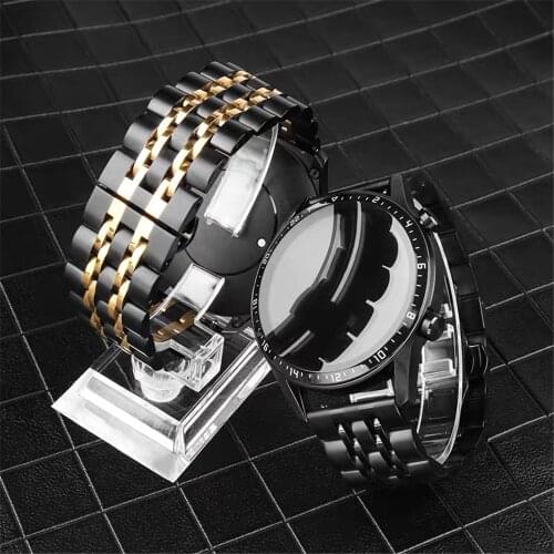 22mm 20mm Bracelet for Samsung Galaxy 46mm Watch 3 41mm 45mm Gear S3 band for huawei gt 2 HONOR Magic ES Amazfit gtr 47mm strap