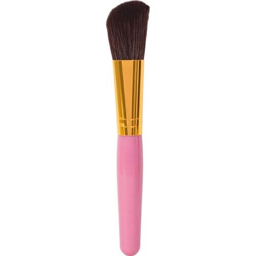 Luxury Champagne Makeup Brushes Flat Top Foundation Brush Large Face Brush Repair brush contour brush for Liquid Cream Powder