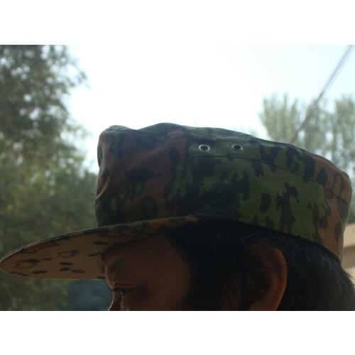 WWII German M42 Cap Hat Oak Leaf Reversible Camo In Sizes Reproduction Military WW2