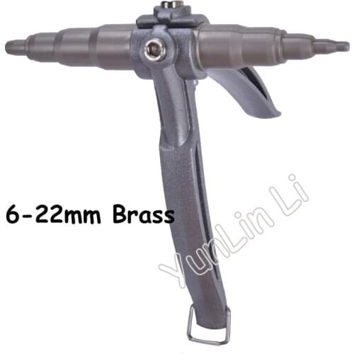 Universal Hand Refrigeration Tools Copper Pipe Swaging Tool Tube Expander Copper Pipe Tool 6-22mm Brass WK-622