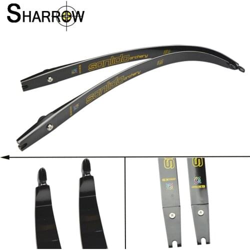 2pcs High Quality Recurve Bow Limbs Archery Takedown Bow ILF Limb 68inch 40lbs for DIY Fishing Shooting Hunting Accessories