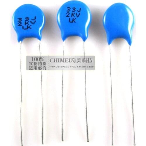 High-voltage ceramic capacitors 3KV 33K 33J LCD high-voltage board capacitors