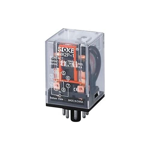 1 x Power Relay MK3P-I 110/220VAC Coil 7/10A 250V 11 Pins 3PDT PF083A Socket