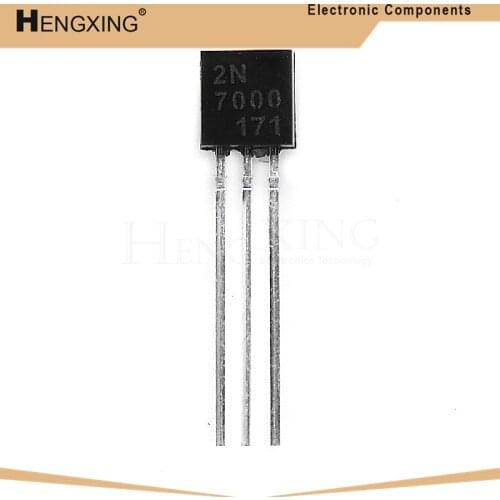 20piece 2N7000 TO92 Small Signal MOSFET 200 mAmps, 60 Volts N-Channel TO-92 New In Stock