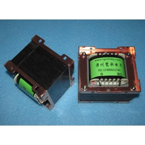 805 FD71 FU33 211 high rate 10K single-ended output transformer, power 50W 4 ohms / 8 ohms / 16 ohms output,Z11 core