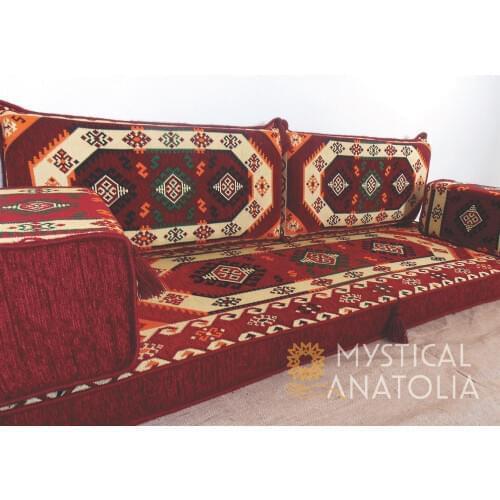 Arabic Floor Sofa / Arabic Floor Seating / Arabic Majlis / Arabic Couches / Oriental Seating / Benc Cushions / Arabic Jalsa