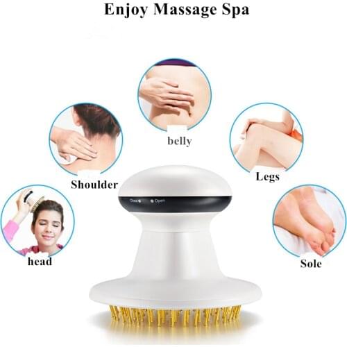 Electric High Frequency Vibration Head Massager Acupuncture Pressure Stress Release Scalp Claw Headache Pain Relief Hair Loss