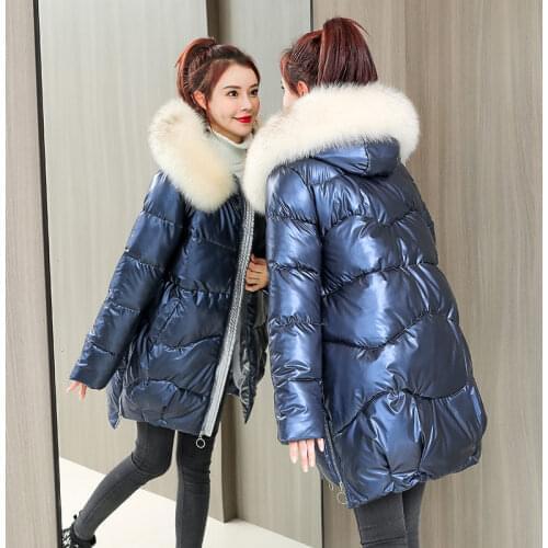 FANMUER Women's Parkas With Fur