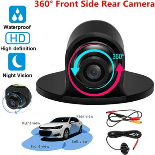 HD Night Vision Car Rear View Camera 360° Wide Angle Reverse Parking Camera Waterproof CCD LED Auto Backup Monitor Universal
