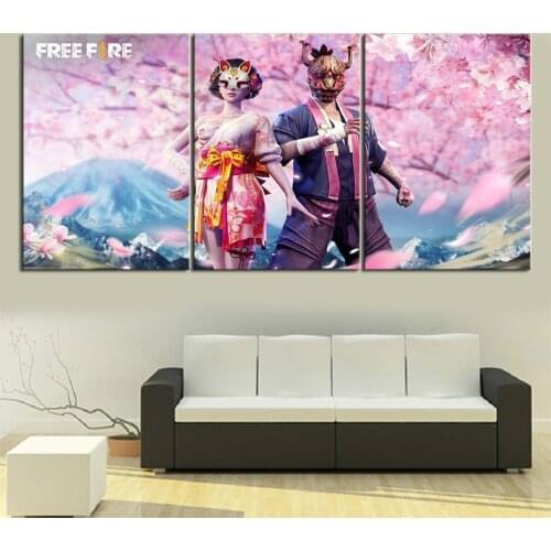 Home Decor Modular Canvas Picture 3 Valorant Game bedroom a living room Poster Home Canvas Painting Wholesale