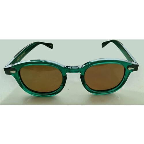 Fashion Johnny Depp Sunglasses Men Women Polarized Sun Glasses Brand Vintage Acetate Frame Lemtosh Eyeglasses Top quality 005-2