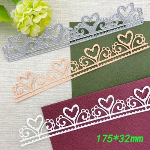 2020 new love heart cutting die scrapbooking album Christmas card decorationg DIY stencil and stamp knife mold kerst navidad die