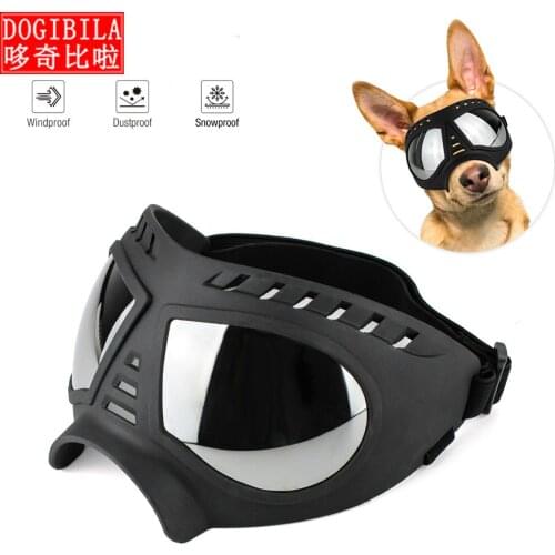 New pet mask glasses waterproof and snow proof soft frame goggles dog Sunglasses
