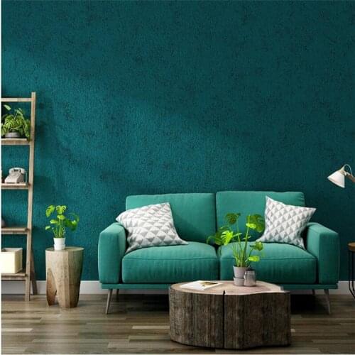 New Modern minimalist Nordic style wallpaper pure pigment color diatom mud wallpaper yellow blue living room bedroom wallpaper