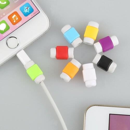 USB Cable Protector Earphone Wire Cord Protection Cover Data Charger Line Protective Sleeve For Apple Iphone 11 12 XR XS Max Pro