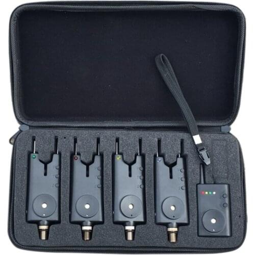 Fishing Wireless Bite Alarm Combo Fishing Bite Receiver Angling Tackle with Bite Alerters