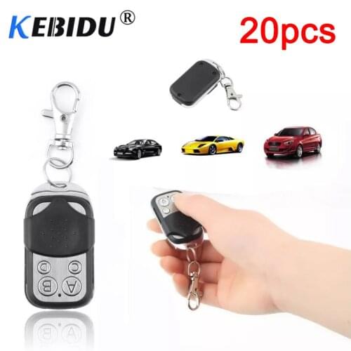 Kebidu Universal 433Mhz Wireless Remote Control Module RF Transmitter Electric Cloning Gate Garage Door Auto Keychain