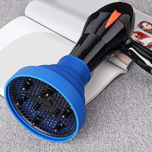 Universal Hair Diffuser Foldable Blow Dryers Attachment for Curly Wavy Hair Adaptable Portable Blow Dryers Cap
