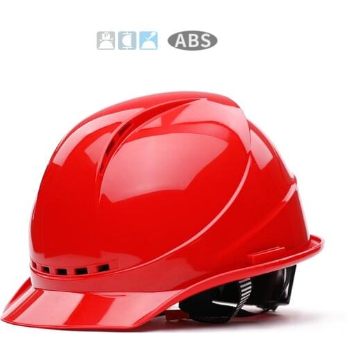 6 Colors Safety Helmet Work Cap High-strength ABS Material Engineering Helmets Hard Hat Site Construction Protective Hard Hat