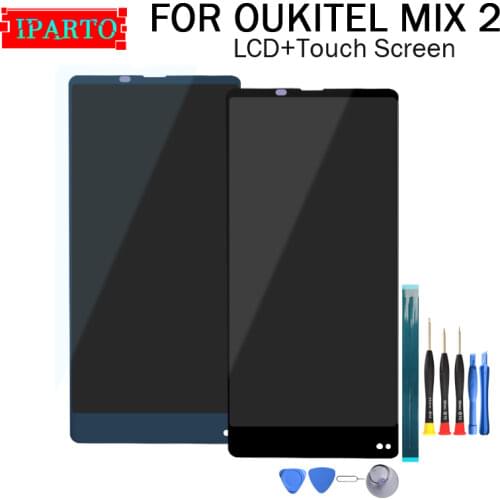 5.99 inch OUKITEL MIX 2 LCD Display+Touch Screen Digitizer Assembly 100% Original New LCD+Touch Digitizer for OUKITEL MIX 2