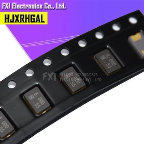 10pcs 8MHZ 8.000mhz 2Pin 5032 smd quartz resonator Crystal new