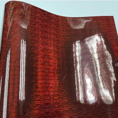 20/30/40/50x152CM Glossy Dark Red Chrome Brushed Vinyl Film Car Wrap Foil Roll with Air Release Bubbles DIY Stickers Decals