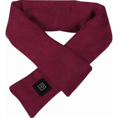 3 Gear Ajustable Electric Heating Scarf USB Silk floss Scarves Cosy Warm Shawl Heating Scarves