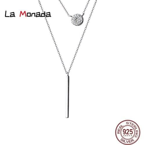 40.5cm+5cm Korean Female Necklace Silver Minimalist Women Jewelry Round Layer Silver Chain Necklace For Women On The Neck