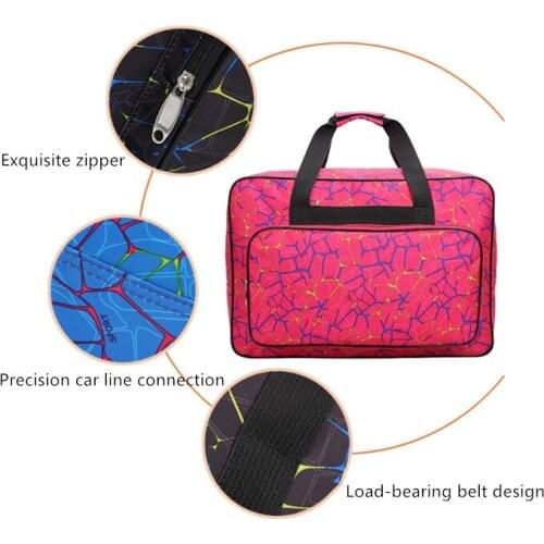 5 Colors Outdoor Salute Multifunctional Travel Large-capacity Female Tide Sports Gym Bag Household Sewing Machine Bag Sewing Box