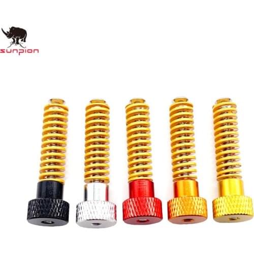 3d Printer Parts M3*40 Screw& Aluminum alloy Leveling Spring Kit For Heated Bed Cr10 Ender-3 Um2 Prusa I3 Mk2/mk3 Hotbed