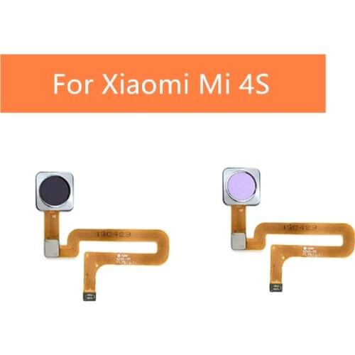For Xiaomi Mi 4S Fingerprint Flex Cable Touch ID Sensor Return Key Menu Button Flex Cable Replacement Repair Parts For Mi 4S