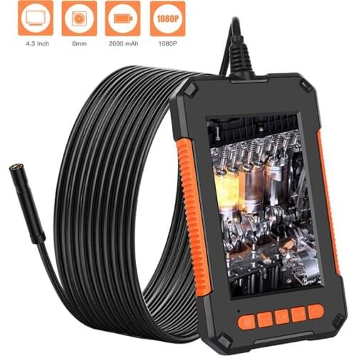 Endoscope Camera 8MM 3in1 USB Mini Camcorders IP67 Waterproof 6 LED Borescope Inspection Camera For Windows Macbook PC Android