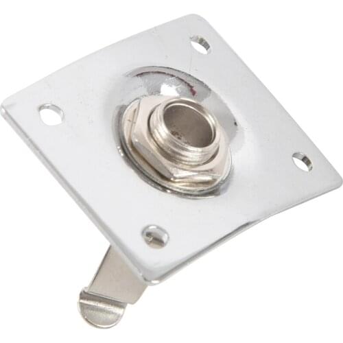 Chrome Plate Space E-output Socket for Electric Guitar