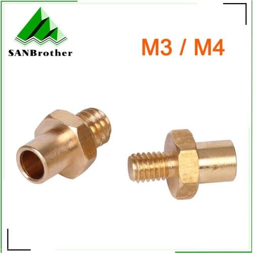Thermocouple Fixing Screws M3 M4 Thread for 3D Printer Heater Block Temperature Sensor Thermistor K-type Screw