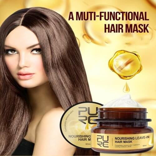 Nourishing Hair Mask Effectively Repair Damaged Dry Hair Deep Repair Keratin Hair Treatment Mask Soft Hair Care Conditioner