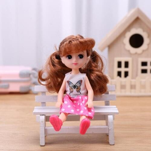 Plastic Girl Dressing Doll Baking Cake Mold Play House Female Toy Doll Accessory Ornamental and Practical Integration Nice