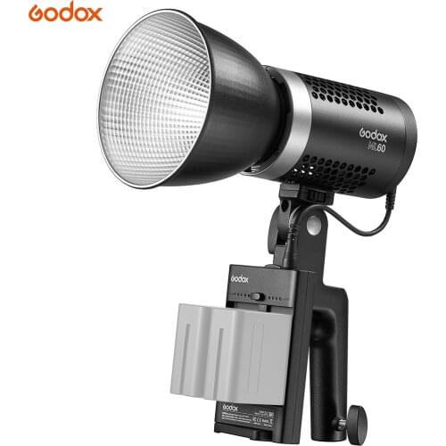 Godox ML60 Portable Studio LED Light Portrait Photography Fill Light 60W 5600K CRI96 TLCI97 16 Groups 32 Channels LCD Screen