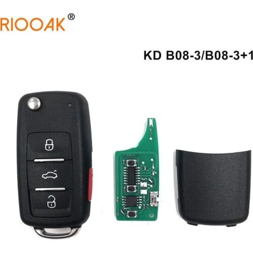 KEYDIY Original KD B08/B08-3+1 B08-4 3/4 Button B series Universial Remote For KD900/KD-X2/URG200/KD MINI/KD200/KD mini with pin