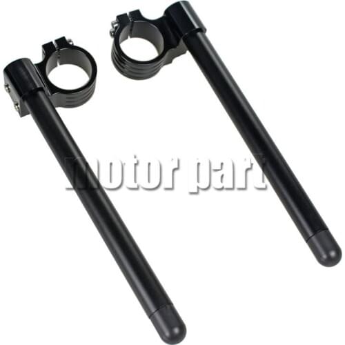 For Aprilia RSV Mille R Motorcycle Fork Tube 51mm Clip-ons Handle Bar CNC Riser Handlebar Raised 20mm Black Color