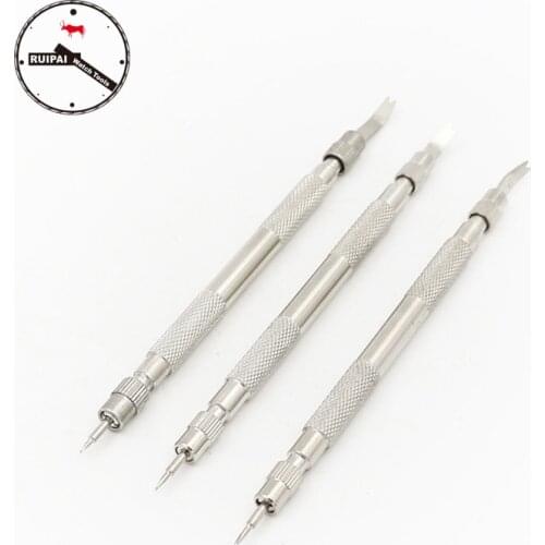 Wholesale 5pcs/lot W type Watch Band Spring bar Removel tools Daul Sizdes Watch strap spring bar tools for watch repair