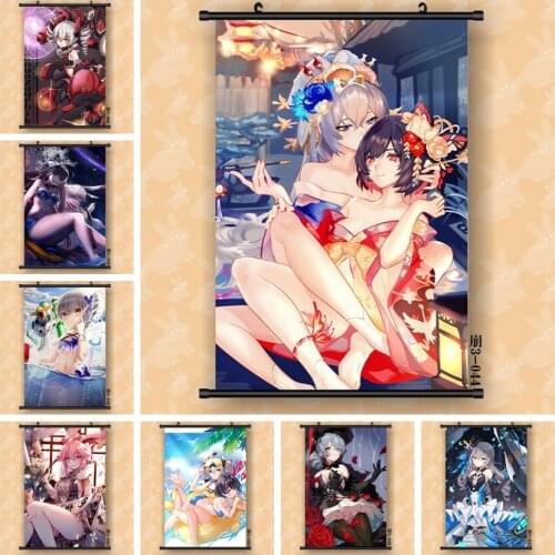 5D DIY Diamond Painting Anime Honkai Impact 3 Welt Pictures Of Rhinestones Full Drill Cross Stitch Mosaic Embroidery Home Decor