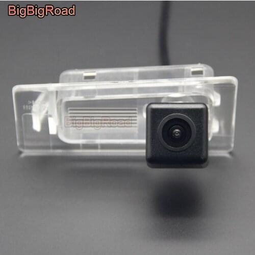 BigBigRoad Car Rear View Camera For Hyundai Solaris Sedan HCR 2017 2018 Elantra 2016 KIA Ceed SW III 2012 Wagon Cerato III 2013