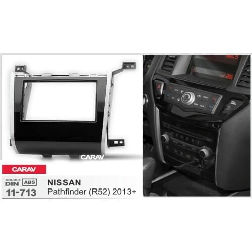 CARAV 11-713 double din dash kit audio car stereo radio install dash kit for NISSAN Pathfinder (R52) 2013