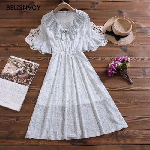 BELISNVOY Long Summer Dresses